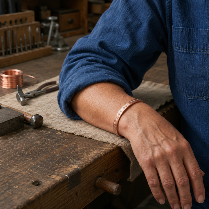 Patricia's Eave Copper Bracelet