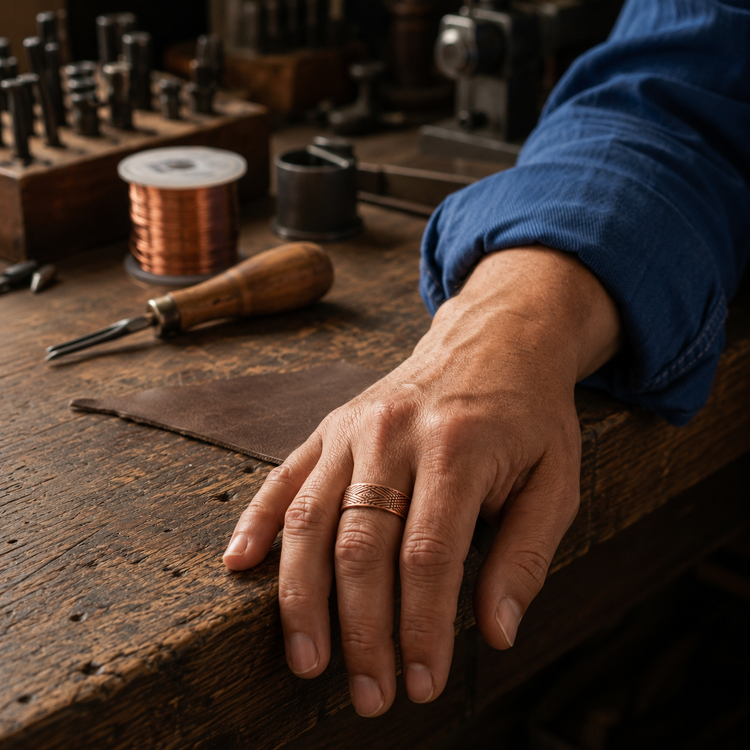 Trace Copper Ring