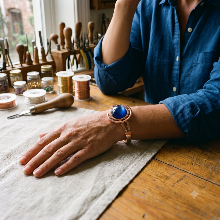 Patricia's Orb Copper Bracelet