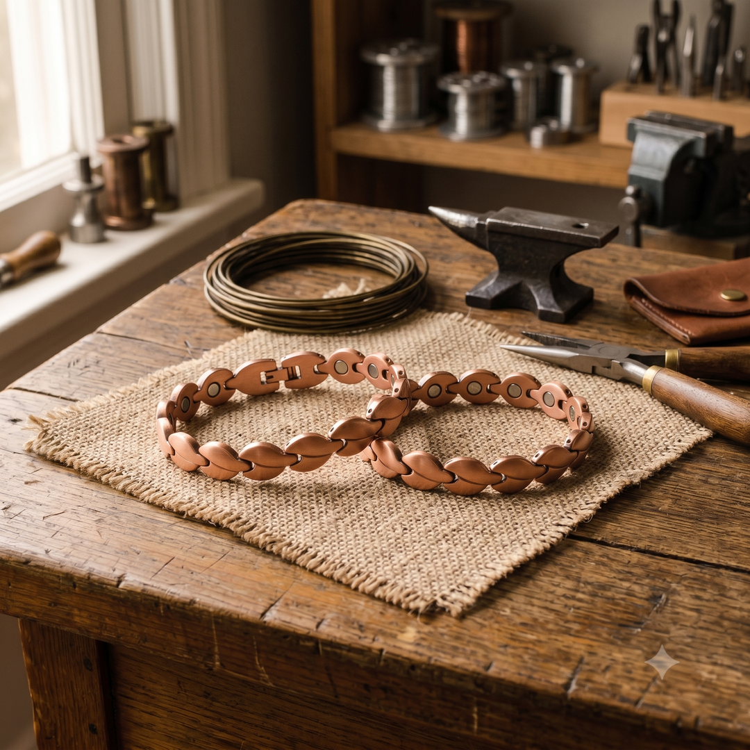 Patricia's Bog Copper Anklet