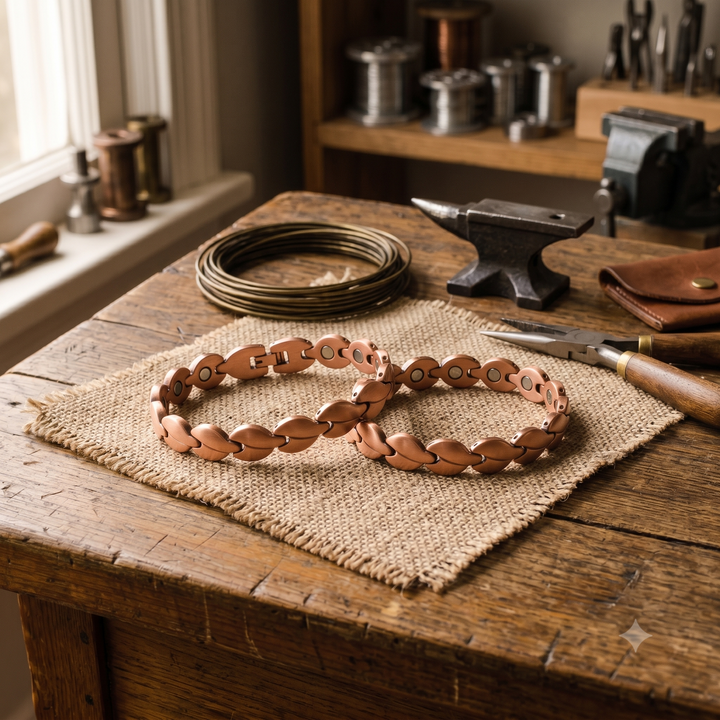 Patricia's Bog Copper Anklet