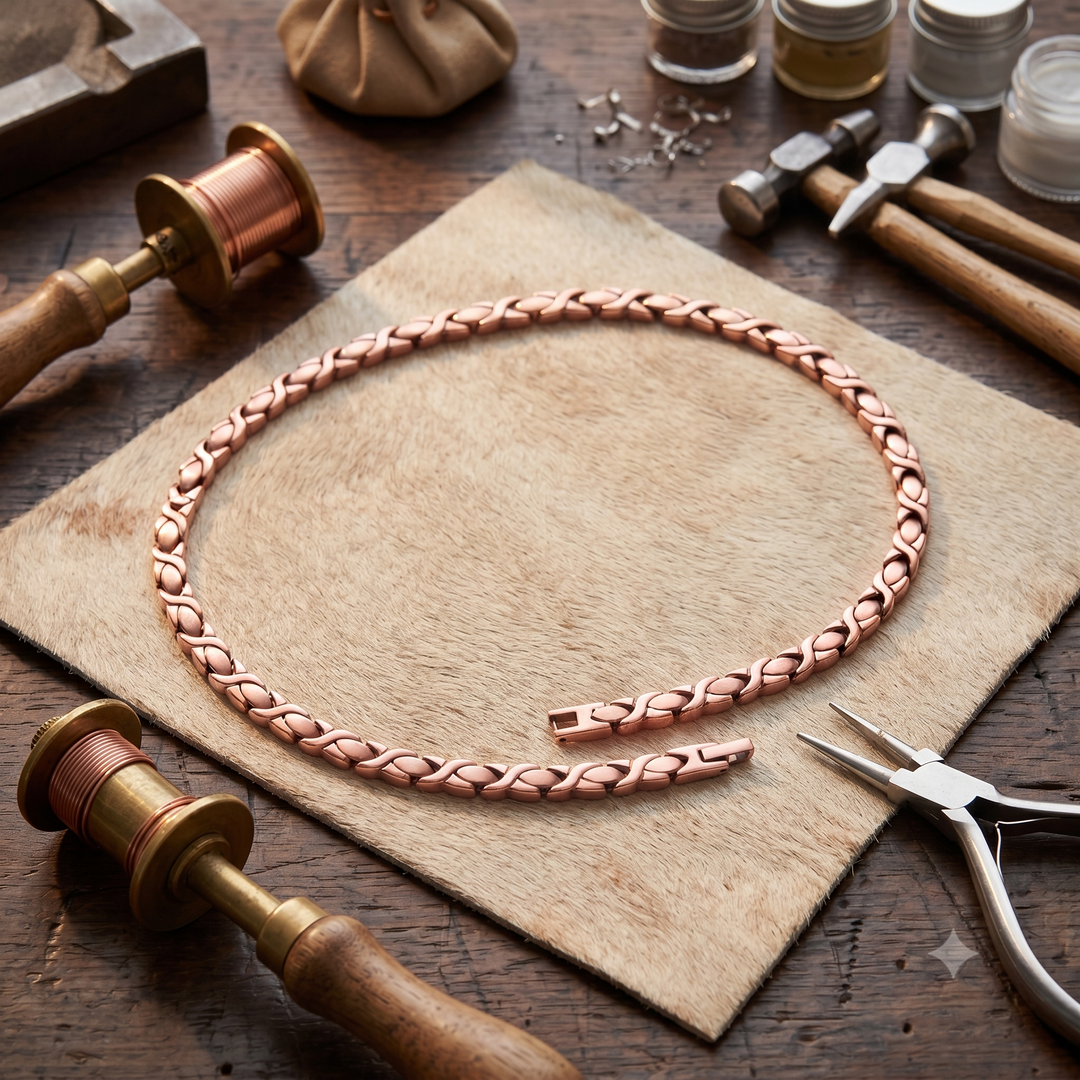 Patricia's Pine Copper Necklace