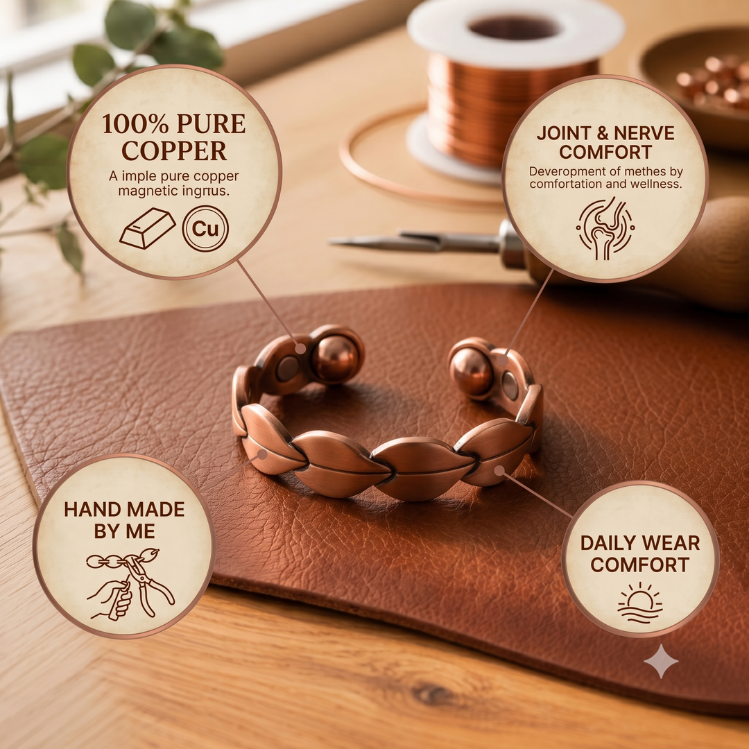 Patricia's Wreath Copper Ring
