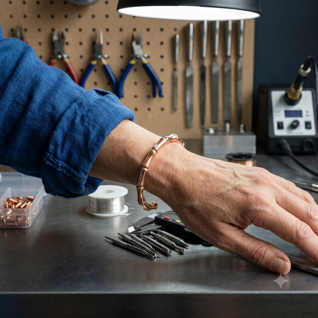 Patricia's Thicket Copper Bracelet