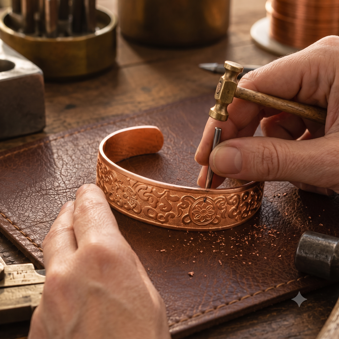 Patricia's Relic Copper Bracelet