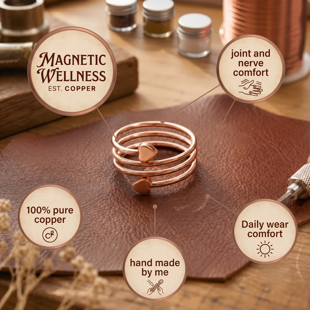 Patricia's Shelter Copper Ring
