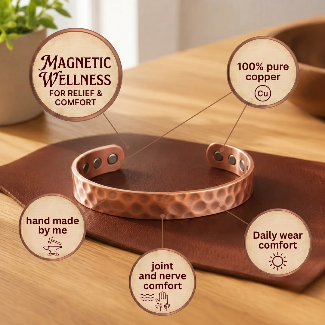 Patricia's Dimple Copper Bracelet