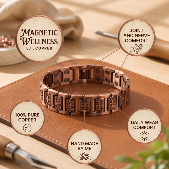 Patricia's Forde Men's Copper Bracelet