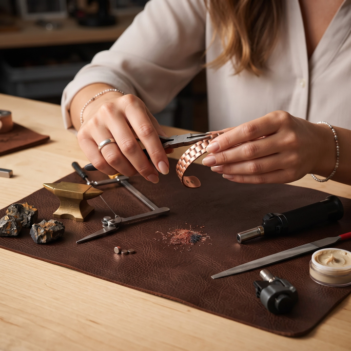 Patricia's Quarry Men's Copper Bracelet