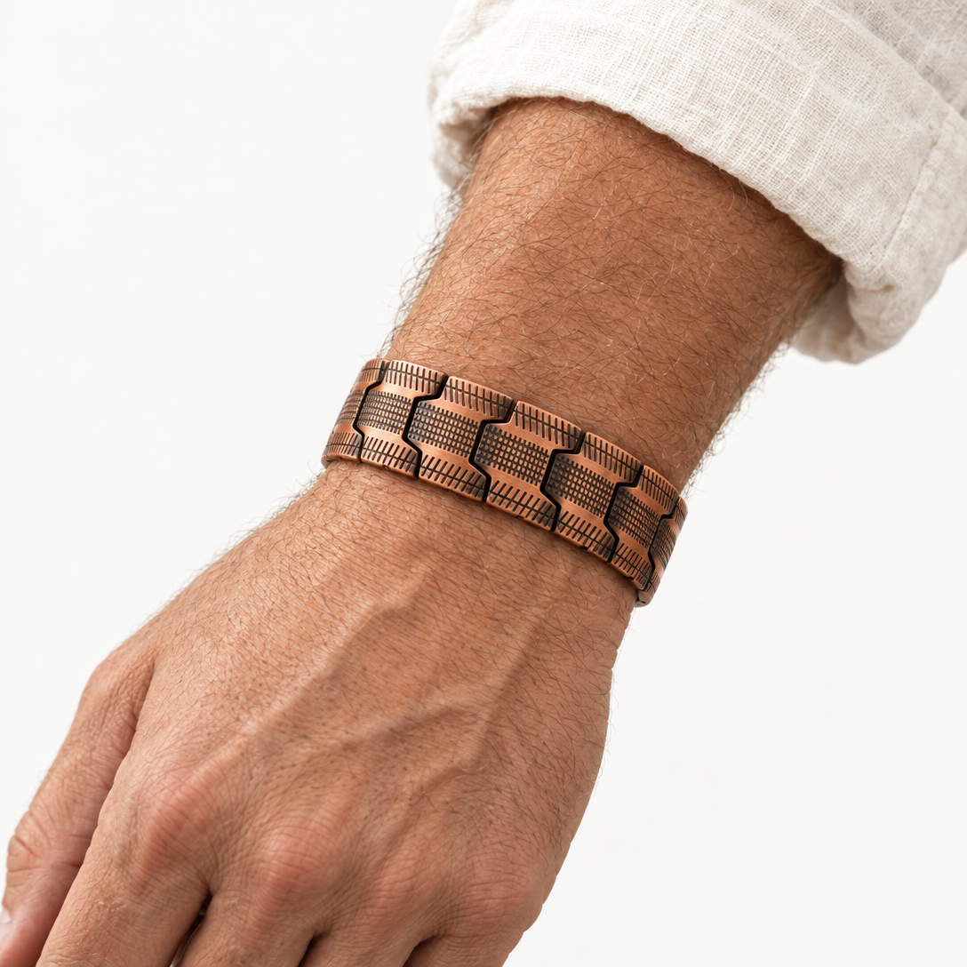 Tread Copper Bracelet