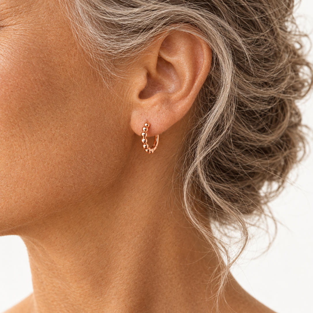 Smal Copper Earrings