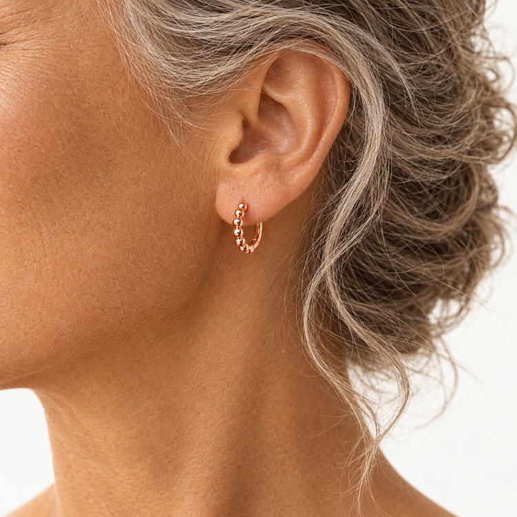 Smal Copper Earrings