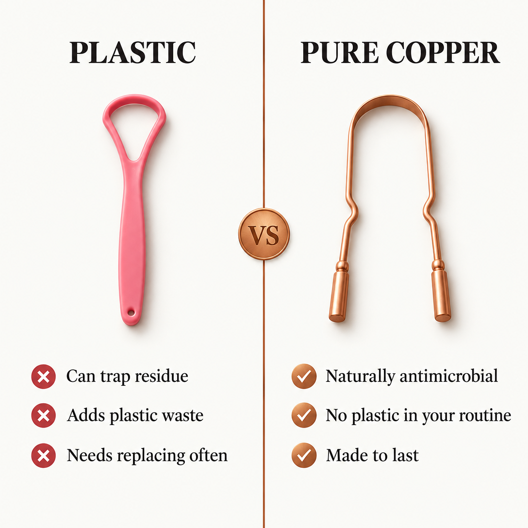 Pure Copper Tongue Scrape