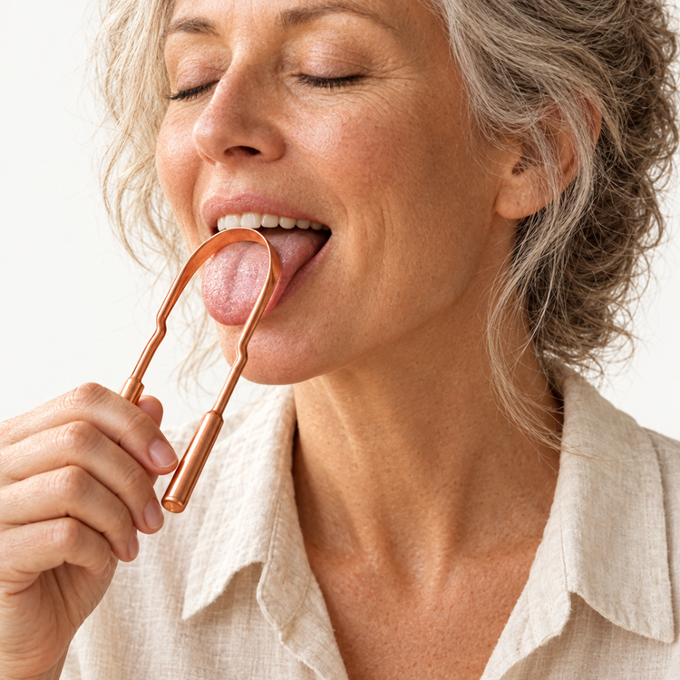 Pure Copper Tongue Scrape
