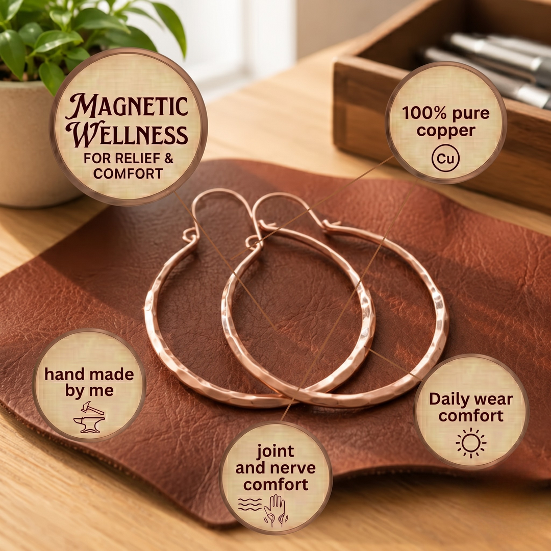 Patricia's Catkin Copper Earrings