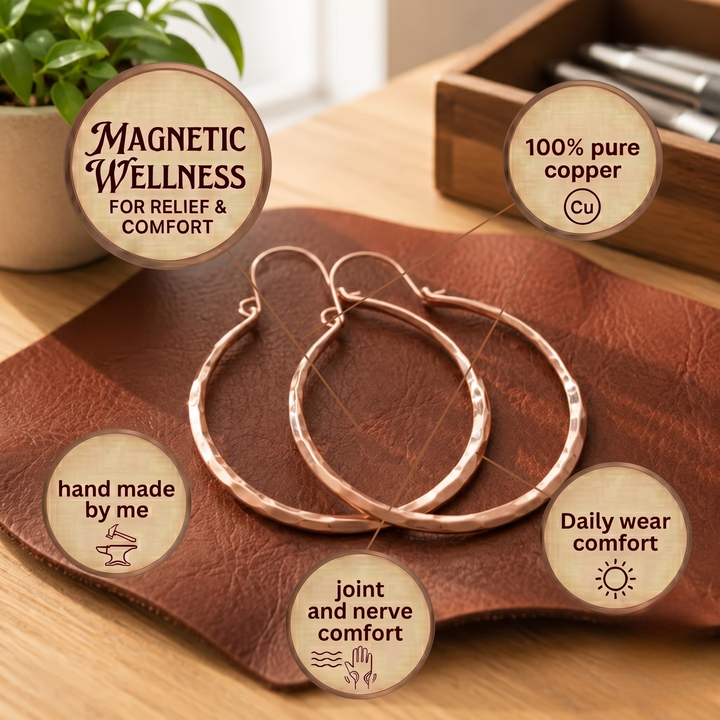 Patricia's Catkin Copper Earrings