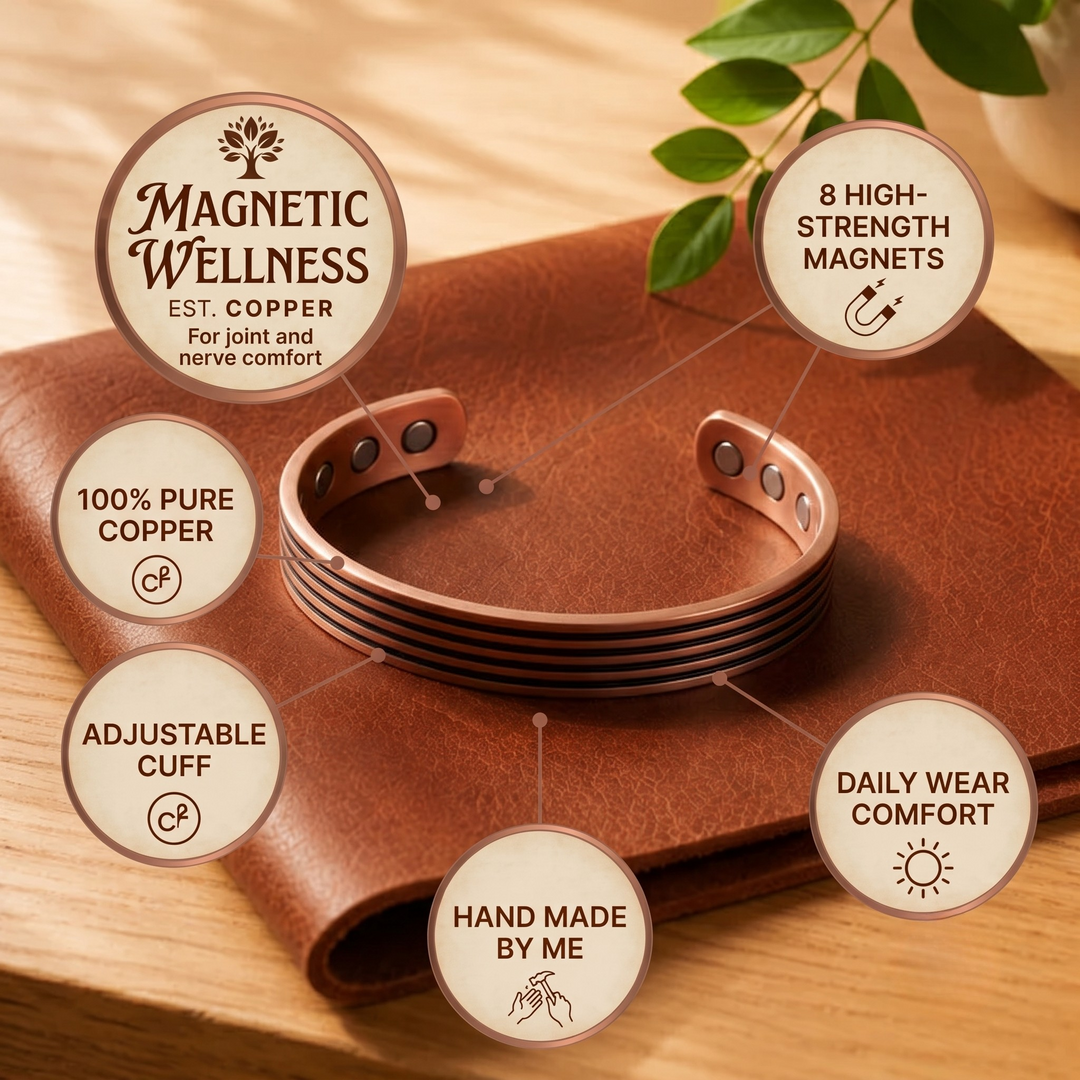 Patricia's Thyme Copper Bracelet