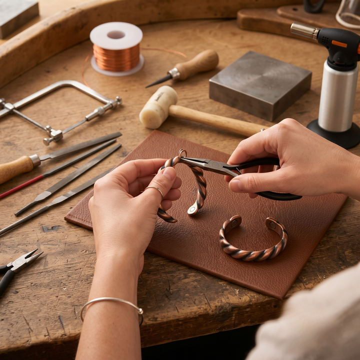 Patricia's Barley Copper Ring