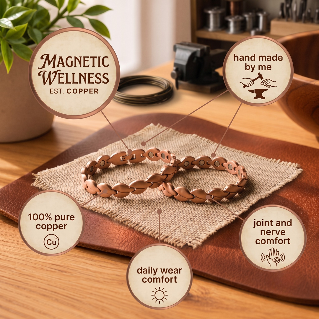 Patricia's Bog Copper Anklet