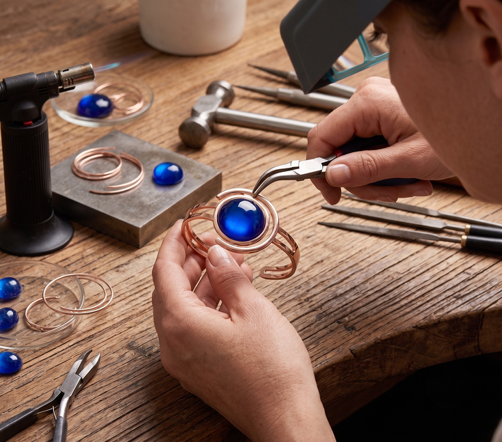 Patricia's Orb Copper Bracelet