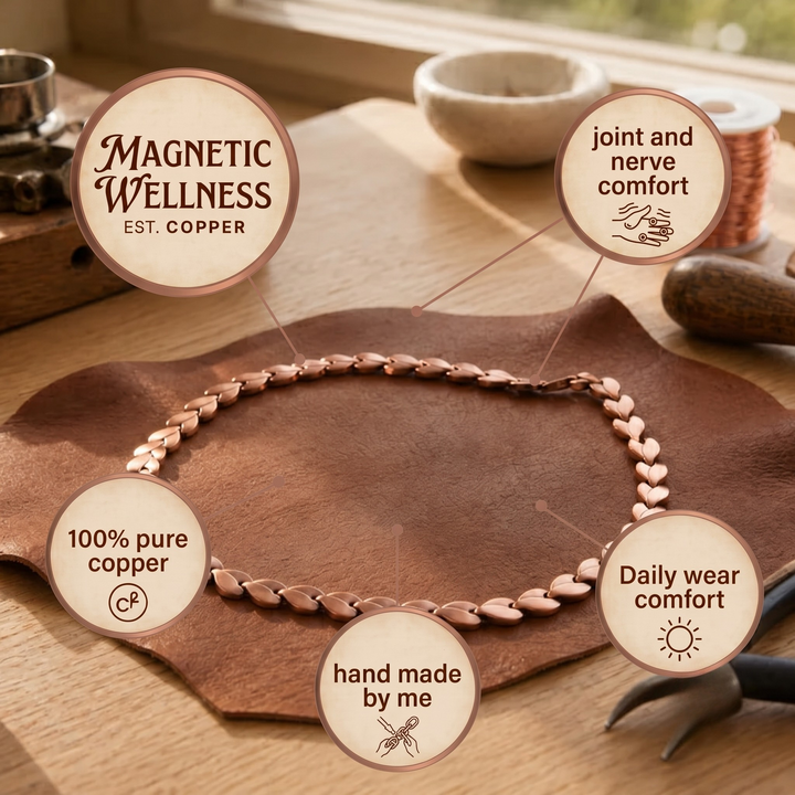 Patricia's Bramble Copper Necklace