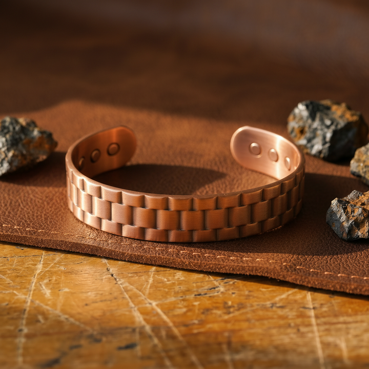 Patricia's Quarry Men's Copper Bracelet